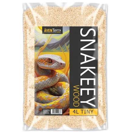 Натуральна деревна підстилка Aventerra Sweden SNAKEEY Wood Tiny 4 л для гризунів і змій: додаткове фото 10