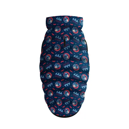 Курточка для собак WAUDOG Clothes з малюнком "Бетмен червоно-блакитний", M40, В 63-67 см, С 39-43 см: додаткове фото 2