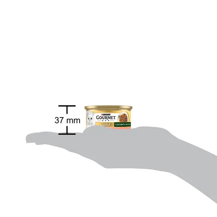 Вологий корм GOURMET Gold "Соковита насолода" для дорослих котів з лососем 85 г: додаткове фото 4