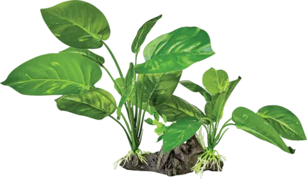 REPTO PLANT ON DECO DARK GREEN (R5100430) Штучна рослина для тераріума