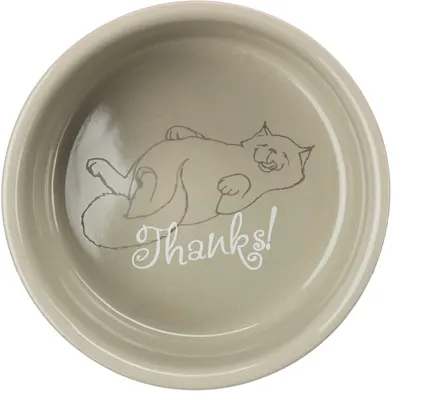 Миска Trixie Thanks for Service для котів, керамічна, 11 см, 300 мл: додаткове фото 2