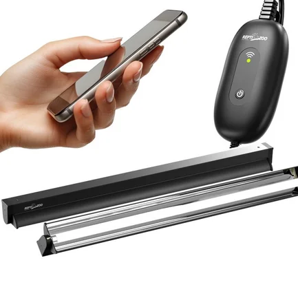 Світильник з лампою T5 Repti-Zoo Lighting Combo Smart KIT 10.0 UVB 24W 57.5 см (ZAT2824ST) для рептилій: додаткове фото 2