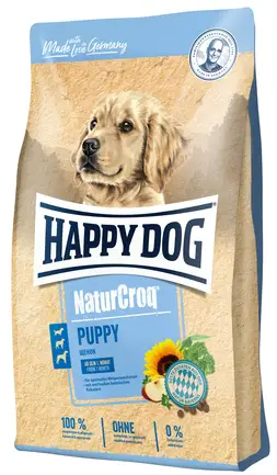 Сухий корм Happy Dog Naturcroq Puppy для цуценят з 4 тиж. - 6 міс. всіх порід, 4 кг,60515