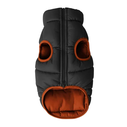 Курточка для собак WAUDOG Re-clothes двостороння, L65, A 62-65, B 87-89, C 60-65, теракотовий: додаткове фото 4