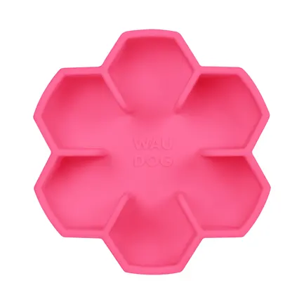 Миска для повільного харчування WAUDOG Silicone, 750 мл, рожевий: додаткове фото 3
