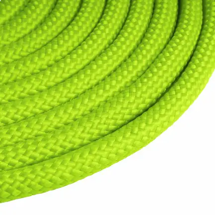 Повідець для Собак Bronzedog Active зі Шнура Тренувальний Салатовий L: додаткове фото 6