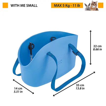 Ferplast WITH-ME BAG SMALL ROCK Сумка-переноска для тварин, полімер: додаткове фото 2