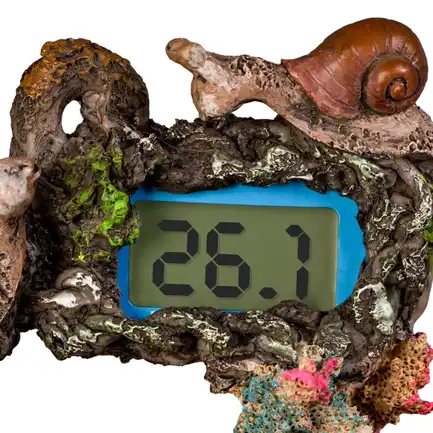 Декорація Yusee Aquarium Decor Thermometer з термометром LCD 14X6X11см (ys201030): додаткове фото 7