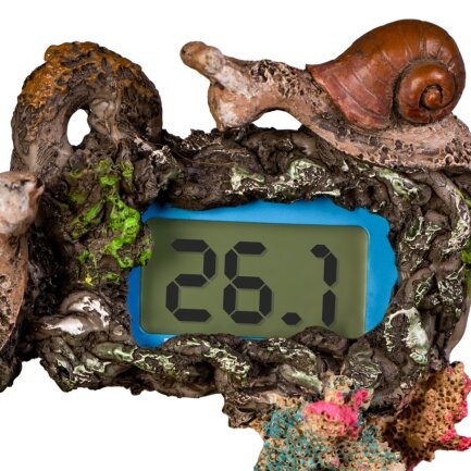 Декорація Yusee Aquarium Decor Thermometer з термометром LCD 14X6X11см (ys201030) — Фото 6