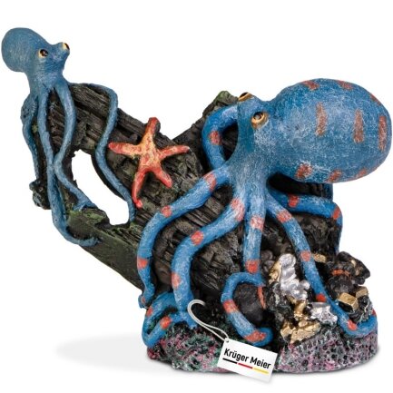 Декорація скарби восьминога Kruger Meier Octopus Treasure 14x5.5x11.5см (151012)