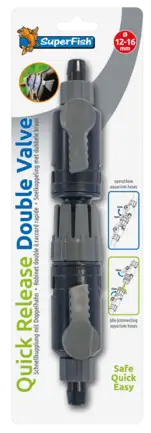 Подвійний швидкознімний клапан SF QUICK RELEASE DOUBLE VALVE 12/16 MM (A8060130)
