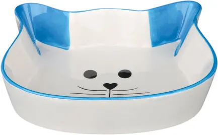 Миска Trixie для котів, у формі котячої мордочки, керамічна, 12 см, 250 мл: додаткове фото 2