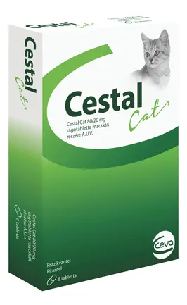 Ceva Цестал Cestal Кет таблетки 1x8
