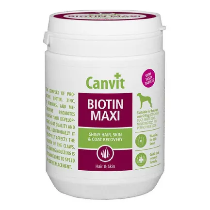Canvit Biotin Maxi for dogs 500g