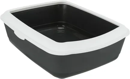 Туалет Trixie Classic для котів з рамкою, 37х15х47 см