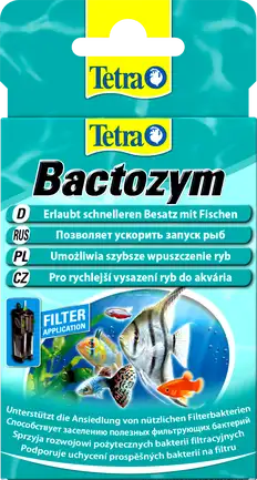 Засіб Tetra Bactozym для стабілізації біологічної рівноваги в акваріумі, 10 капсул на 1000 л