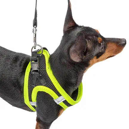 Ferplast KAORI P XS HARNESS BLACK/YELL Шлея,чорно-жовта: додаткове фото 5