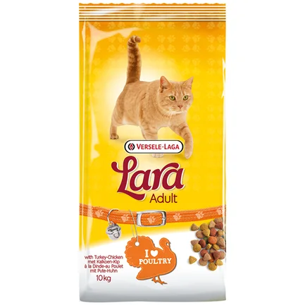 Lara Adult with Turkey & Chicken ЛАРА ІНДИЧКА КУРКА сухий преміум корм для котів 10 кг