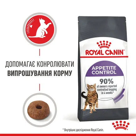 Сухий корм Royal Canin APPETITE CONTROL для котів всіх порід 2 кг: додаткове фото 2