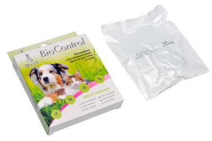 Біо контроль (BioControl) біонашийник з протипаразитарним ефектом для собак та котів 35 см, MODES: додаткове фото 2