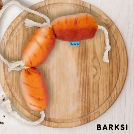 Іграшка для Собак Barksi з канатом Сосиски 17 х 10 см: додаткове фото 2