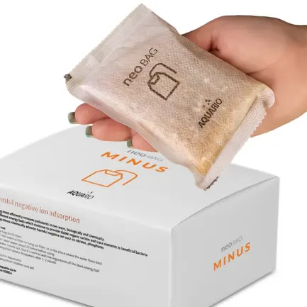 Наповнювач для зниження NO2, NO3 і PO4 в акваріумі Aquario Neo Bag Minus 8 пакетів: додаткове фото 5