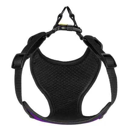 Шлея для Собак Дрібних Порід Barksi Sport Неопрен 3D Сітка Фіолетова M: додаткове фото 2