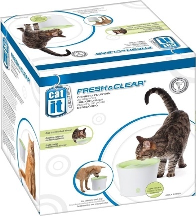 Поїлка-фонтан Catit Fresh &amp; Clear для котів та собак, 3 л (пластик)