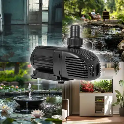 Енергоефективний насос для ставка Kruger Meier StreamPulse Pond 13000 л/год із захистом: додаткове фото 6