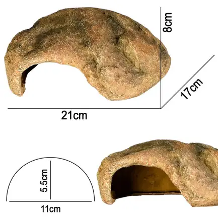 Декорація пещера Terrario Gecko Cave M 21x17x8см (24178): додаткове фото 2