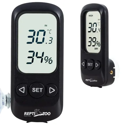 Гігрометр - термометр цифровий Repti-Zoo Digital Alarm Thermometer Hygrometer (SH129): додаткове фото 5