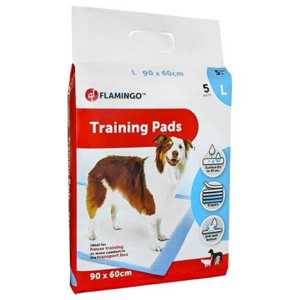 Flamingo Training Pads Puppy ФЛАМІНГО одноразова пелюшка для цуценят L