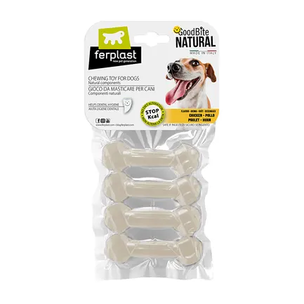 Ferplast GOODB NAT CHICK BONE XS 15g x4 Жувальна іграшка д/собак