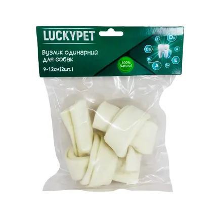 Вузлик одинарний №3, 9-12см, 2шт/уп, Lucky Pet