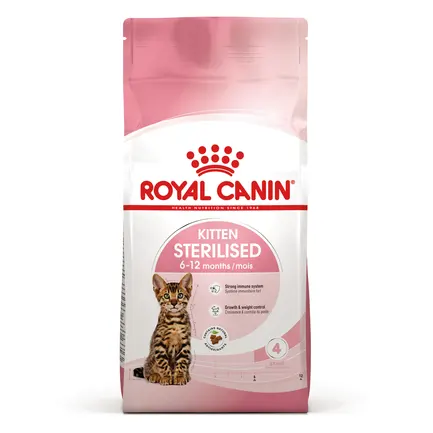 Сухий корм Royal Canin KITTEN STERILISED для кошенят всіх порід 0,4 кг