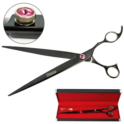 Davis Majutsu Titanium Straight ДЕВІС МАЙЖИТЦУ ТІТАНІУМ прямі ножиці для стрижки собак 10", 25,4 см