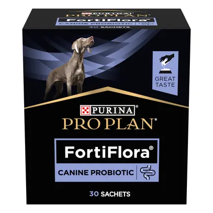 Пробіотик PRO PLAN FortiFlora для дорослих собак та цуценят для підтримання нормальної міклофлори шлунково-кишкового тракту 30х1 г