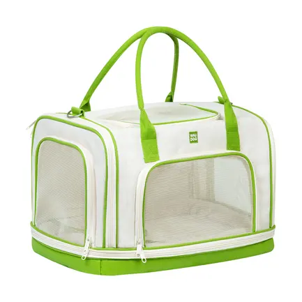 Сумка-переноска для котів та дрібних порід собак WAUDOG Relax Eco, 47x30x28 см, до 8 кг