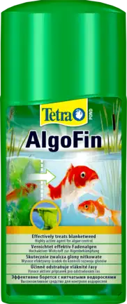 Засіб Tetra Pond AlgoFin для боротьби з ниткоподібними водоростями у ставку, 250 мл на 5000 л