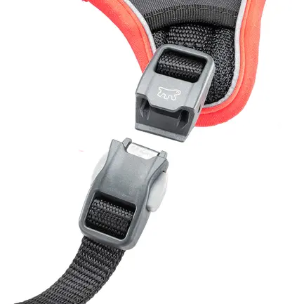 Ferplast GENIUS SMALL RED HARNESS нейлонова шлея для тварин червона: додаткове фото 7