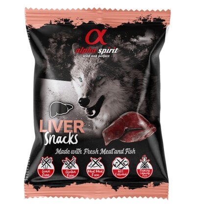 AS DOG Snacks Liver (н/в ласощі з печінки, кубики) 50г.