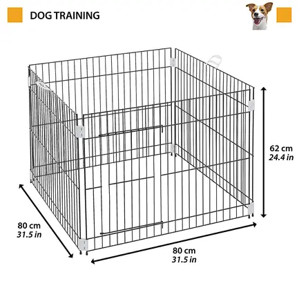Ferplast CAGE DOG TRAINING Загін для щенят, метал: додаткове фото 2