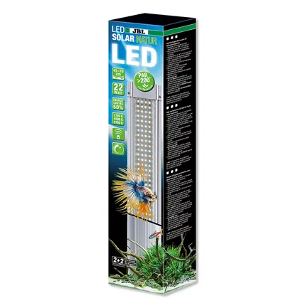 Яскраве LED освітлення JBL LED Solar Nature для акваріумів, 24W (549/590)