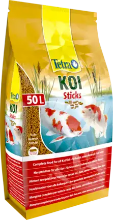 Корм Tetra Pond KOI Sticks для риб коропів кої, 50 л (гранули)