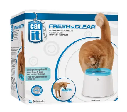 Поїлка-фонтан Catit Fresh & Clear для котів та собак, 2 л (пластик)