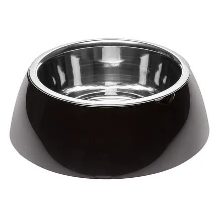 Ferplast JOLIE L BLACK BOWL Годівниця, пластик, метал