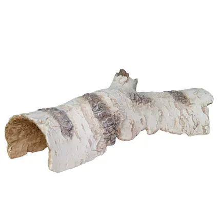 Декорація укриття Hobby Birch Tunnel 2 25,5 × 9 × 7,5 см для тераріуму та акваріума (36516): додаткове фото 6