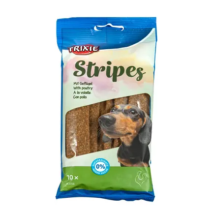 Ласощі Trixie Stripes Light для собак, курка, 100 г: додаткове фото 3