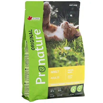 Pronature Original Cat Adult Chicken ПРОНАТЮР ОРІДЖИНАЛ КУРКА сухий корм для котів 2,27 кг