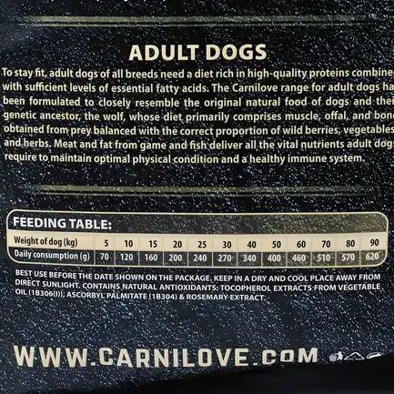 Сухий корм Carnilove Lamb & Wild Boar для дорослих собак всіх порід, ягня та кабан, 12 кг: додаткове фото 5